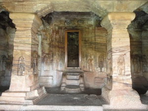 The Jain carving - Badami Caves